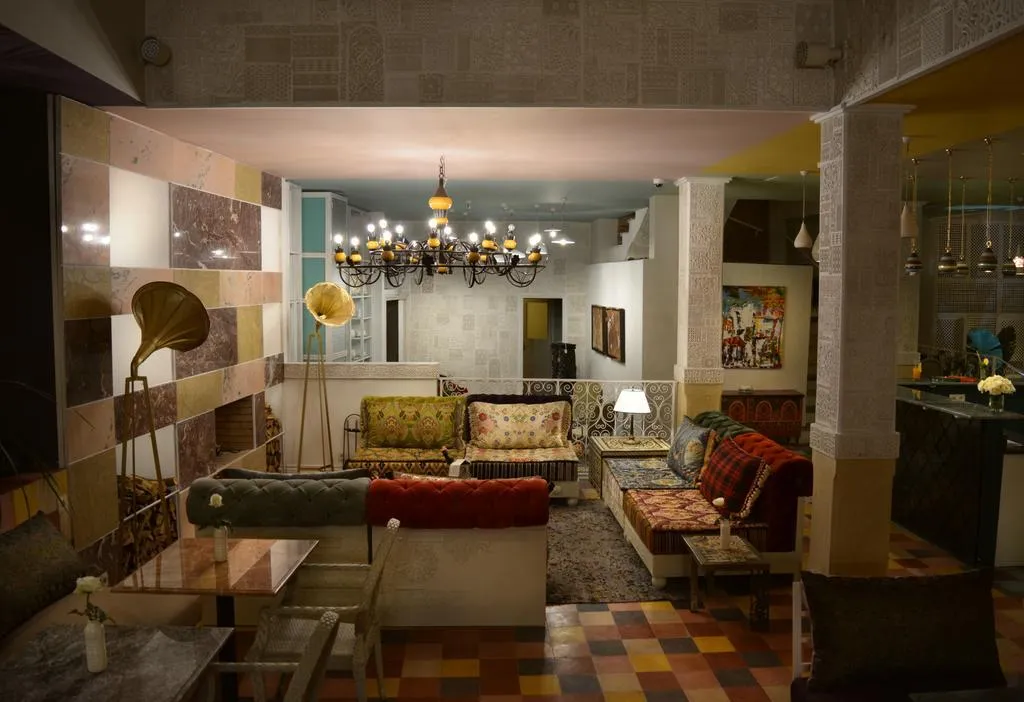 Lobby, Riad Karmela Princesse, Agadir