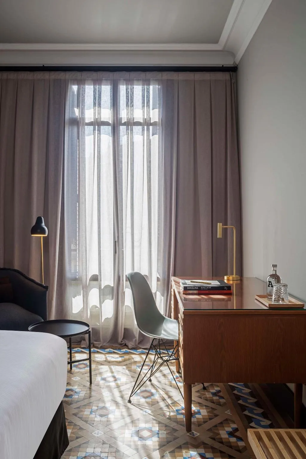 DOUBLE DELUXE KING BED Room, Alexandra Barcelona, Curio Collection by Hilton, Barcelona