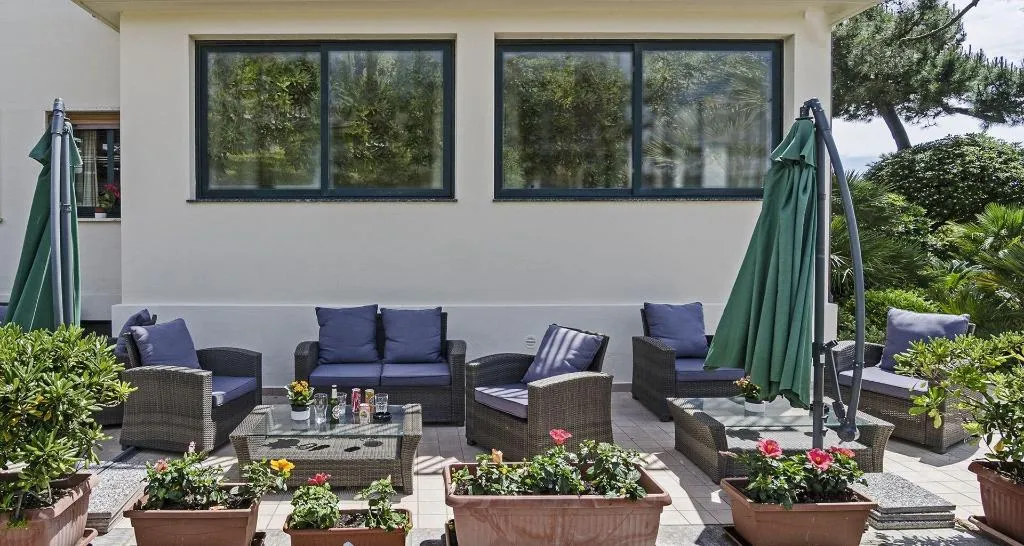 Terrace, Hotel Paris, Florence