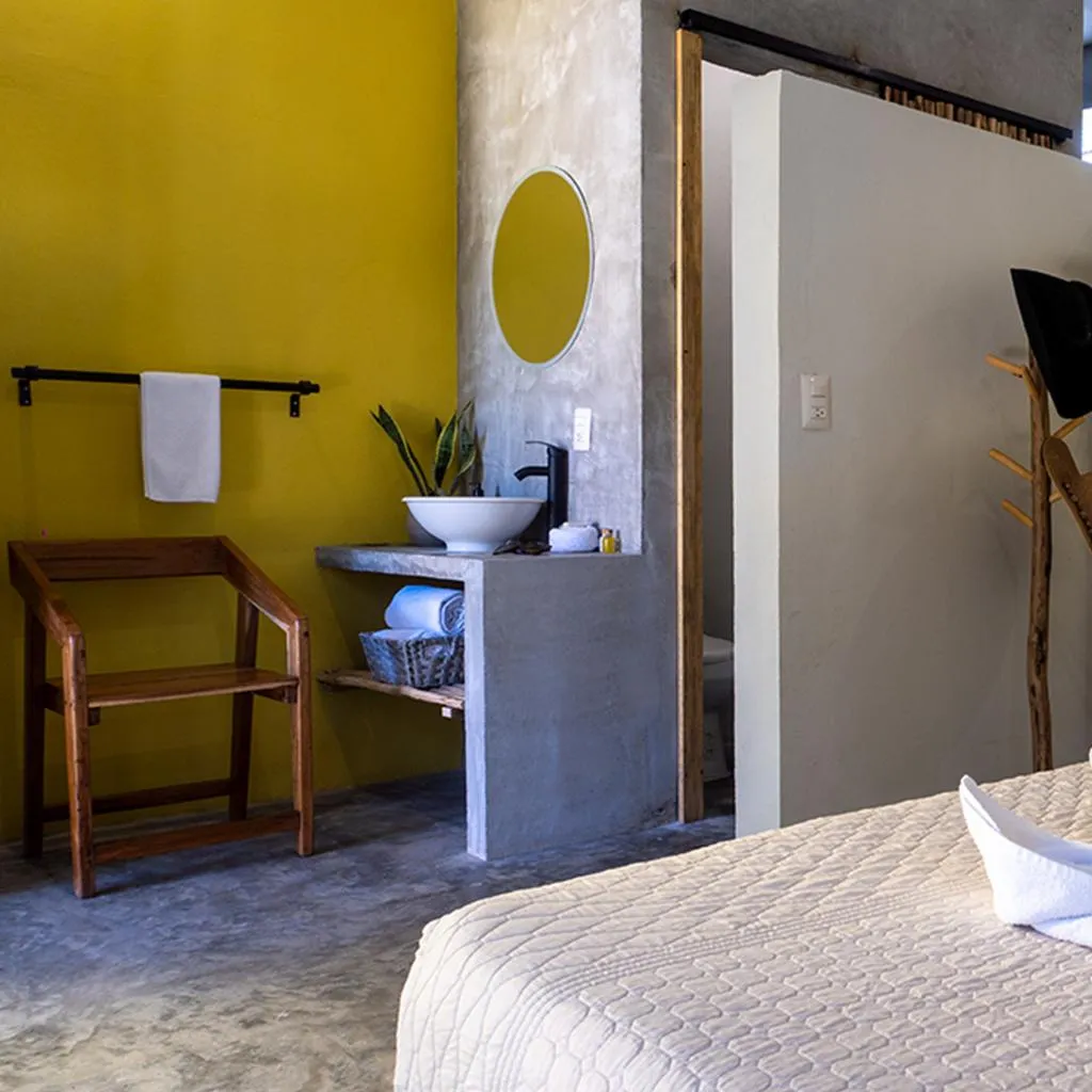 TWIN BASIC Room, Hotel Carlitos Tulum, Cancun Area