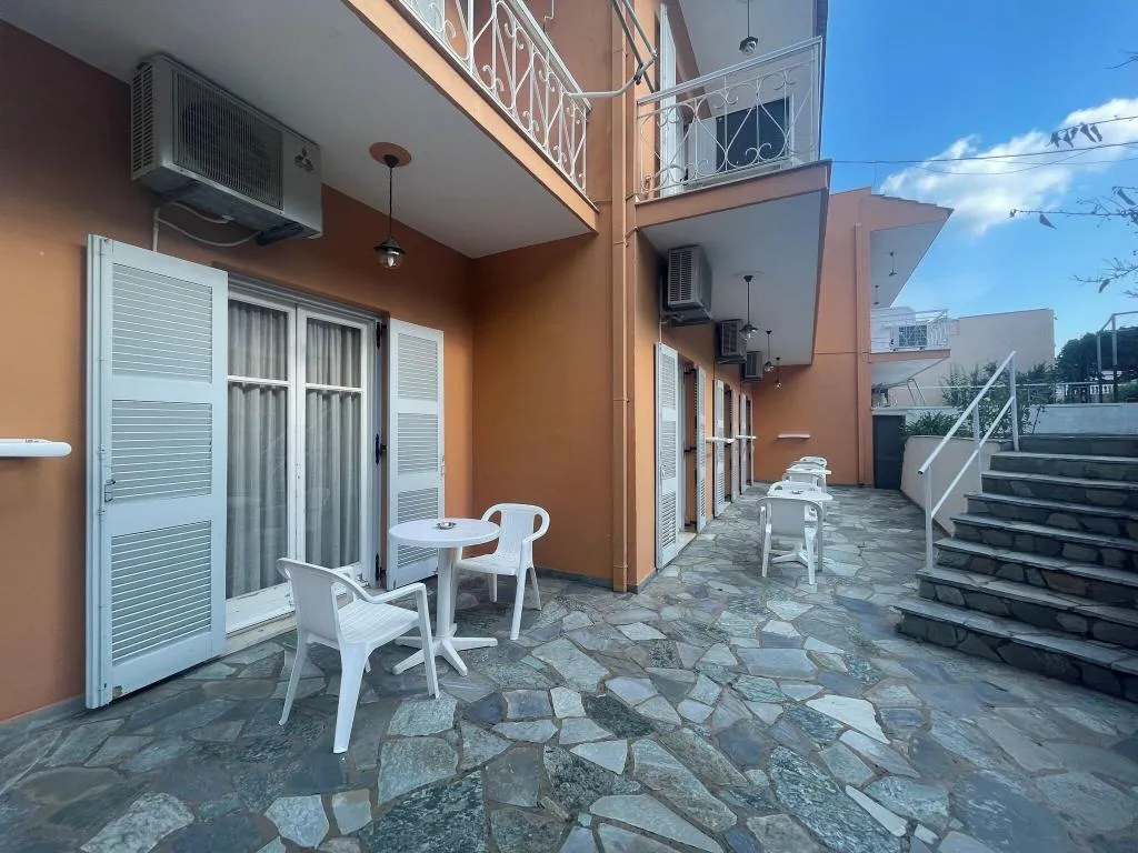 Terrace, Benitses Arches, Corfu