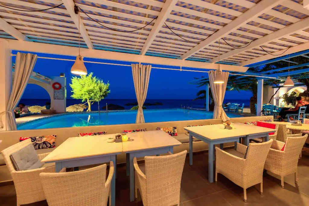 Restaurant, Sigalas Beach Hotel, Santorini