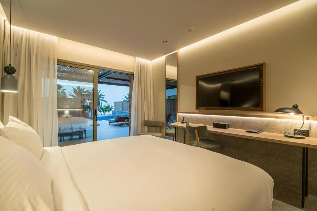 DOUBLE WITH PRIVATE POOL Room, King Minos Retreat Resort and Spa, Crete