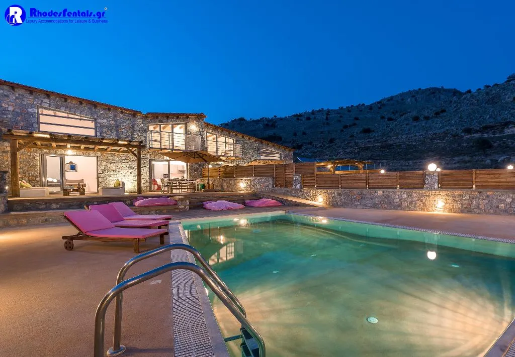 General view, Lindos Seastone Villas, Rhodes