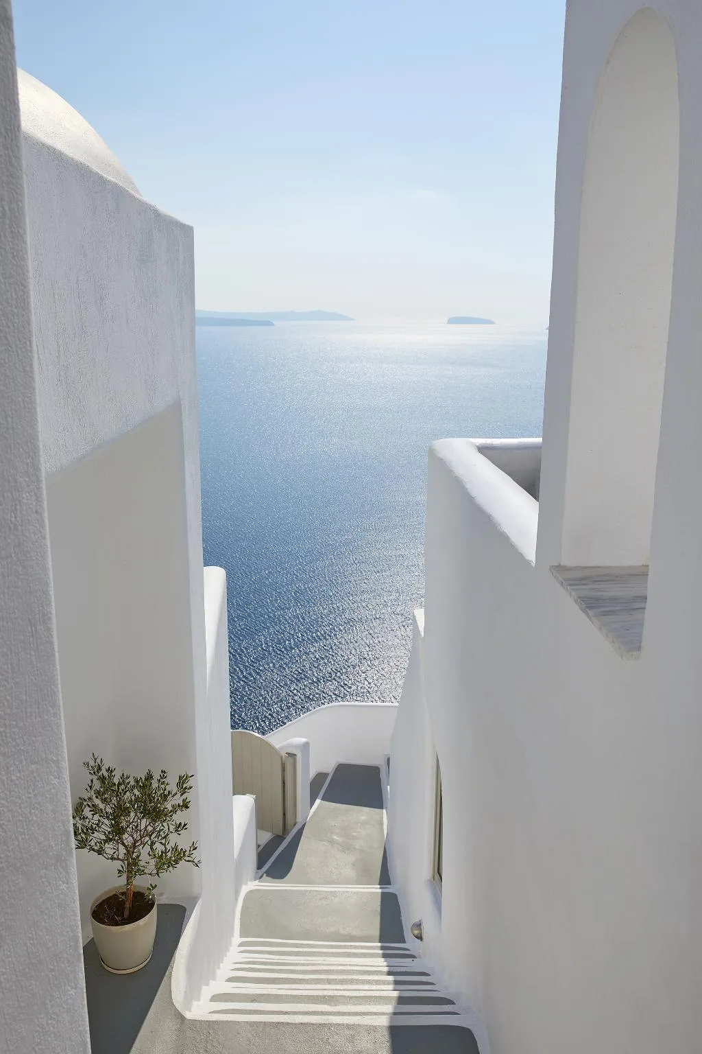General view, La Perla Villas and Suites, Santorini
