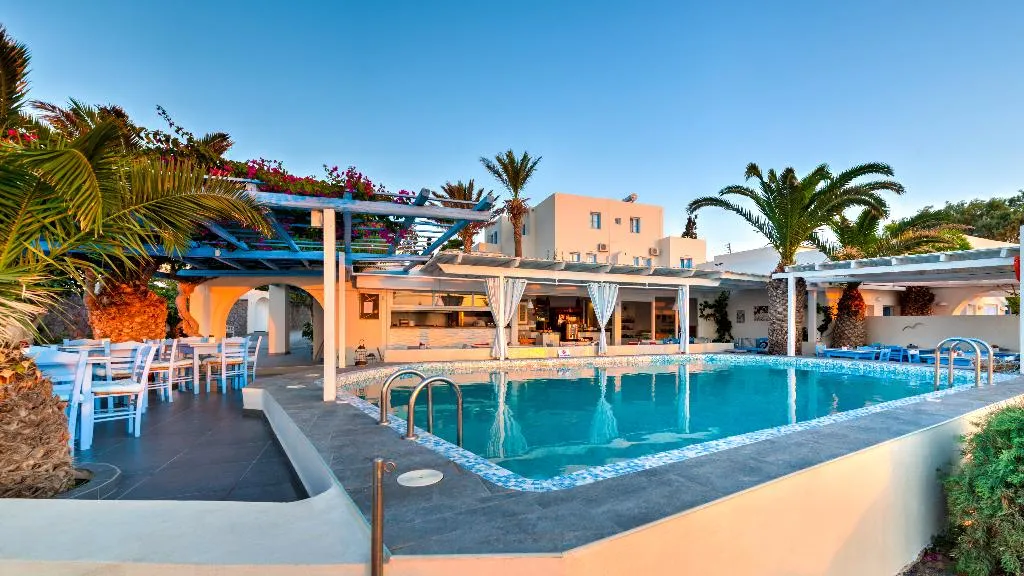 Restaurant, Sigalas Beach Hotel, Santorini