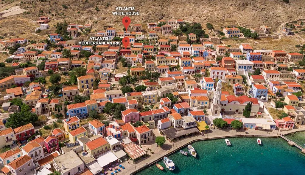 General view, Atlantis Houses, Rhodes
