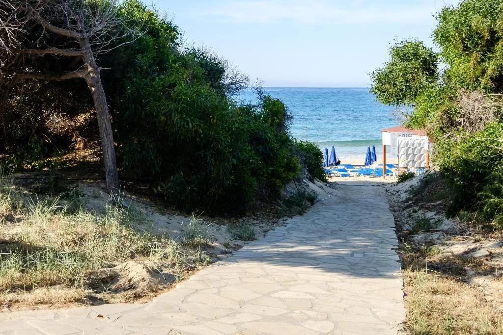 Beach, Cyprotel Florida Hotel, Cyprus