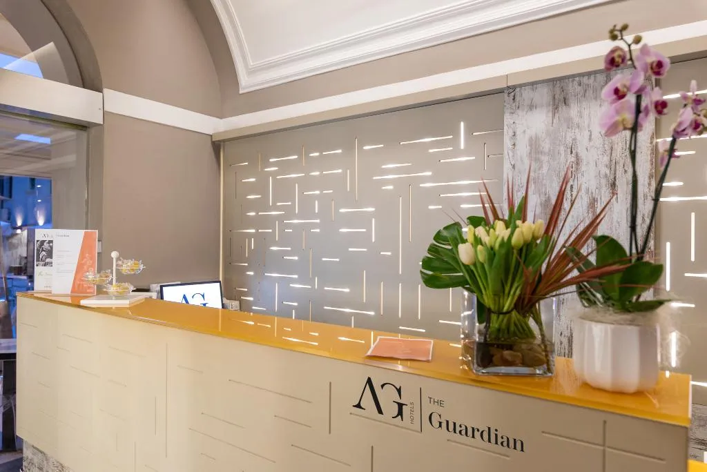 Lobby, The Guardian Hotel, Rome