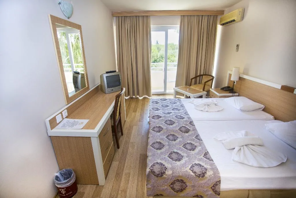 DOUBLE LAND VIEW Room, Tuntas Beach Hotel Altinkum, Bodrum