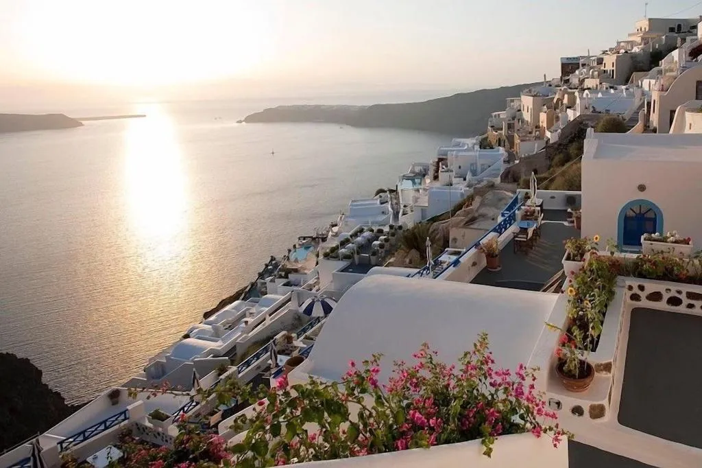 General view, Hotel Katerina's Castle, Santorini
