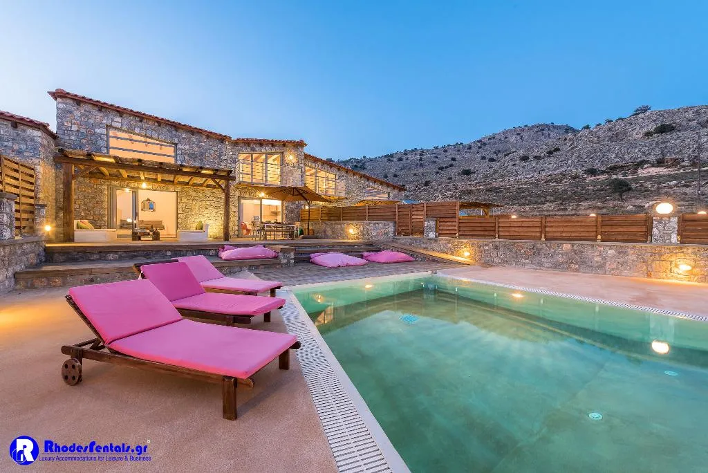 Pool, Lindos Seastone Villas, Rhodes