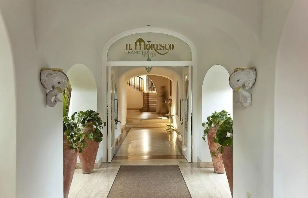 Lobby, Grand Hotel il Moresco, Naples