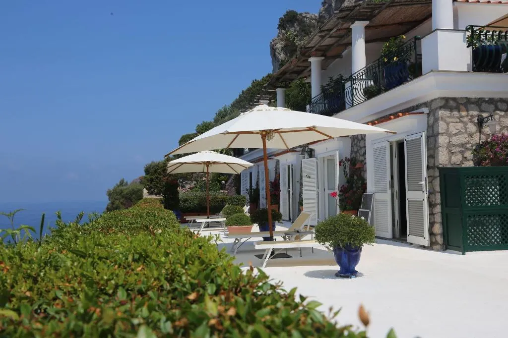 Terrace, Casa Orrico - Blue Grotto, Naples