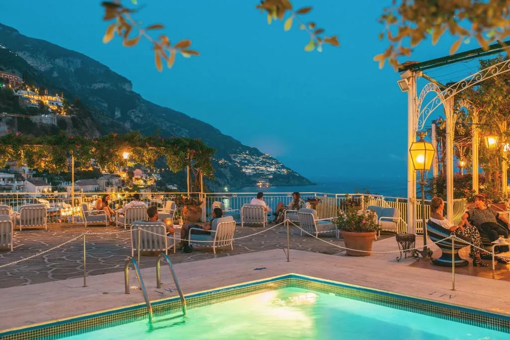 Terrace, Hotel Poseidon, Naples