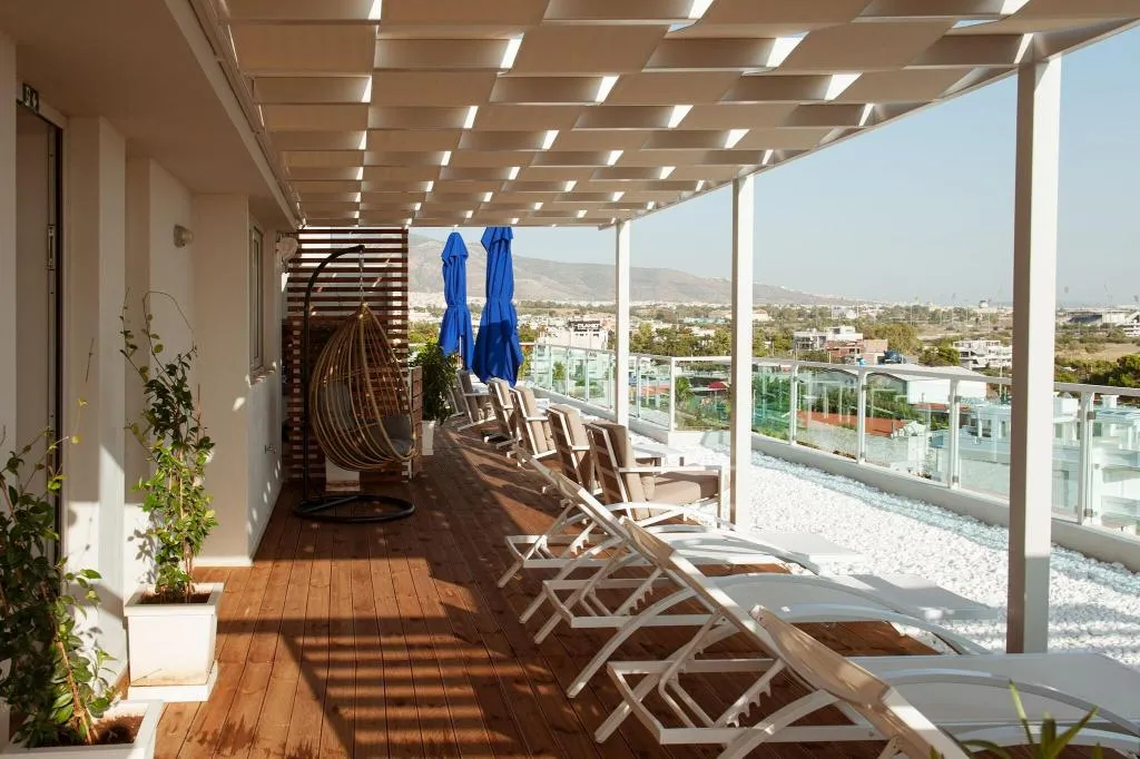Terrace, Scale Suites, Athens