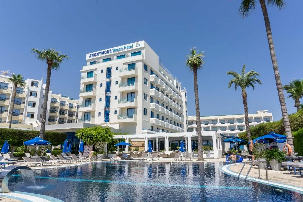 Pool, Anonymous Beach Hotel, Cyprus