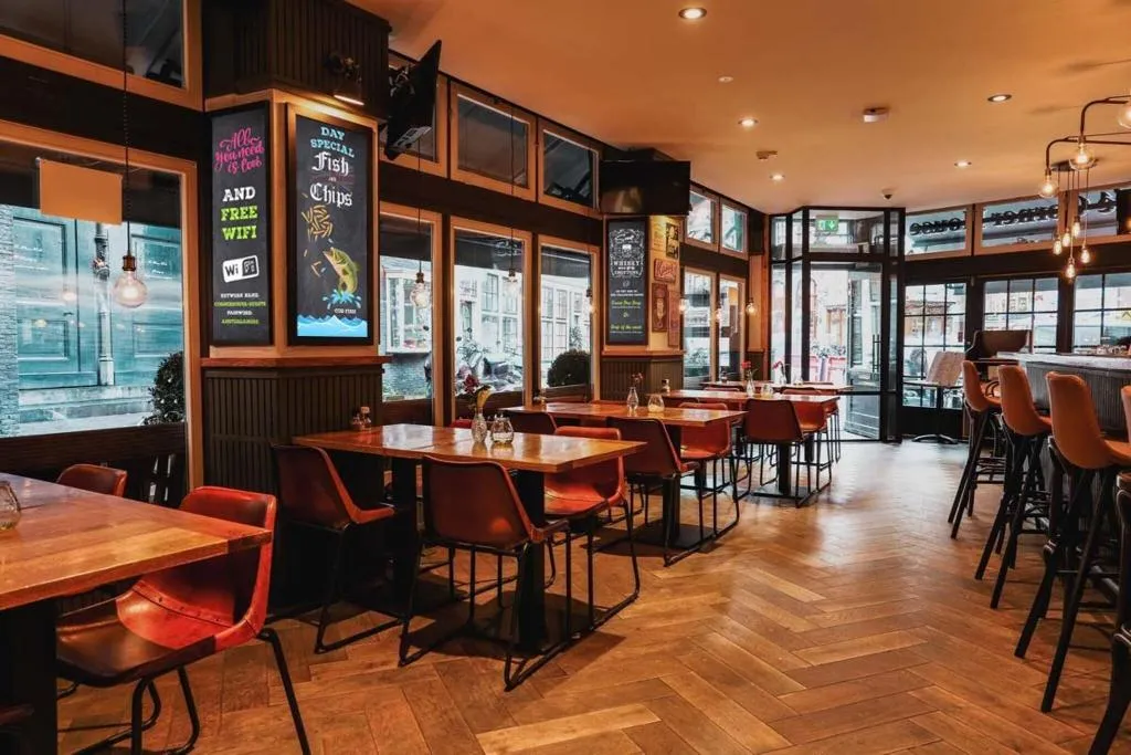 Restaurant, Hotel Corner House, Amsterdam
