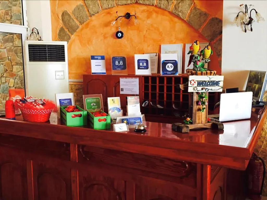 Lobby, Hotel Papagalos, Halkidiki
