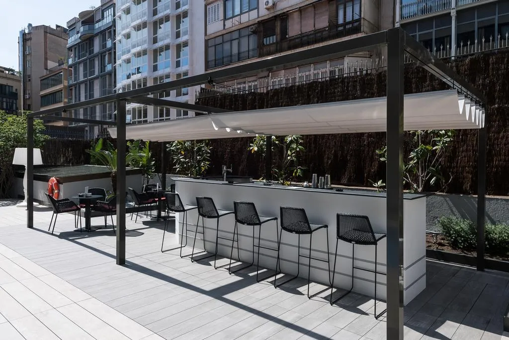 Terrace, Catalonia Plaza Cataluña, Barcelona