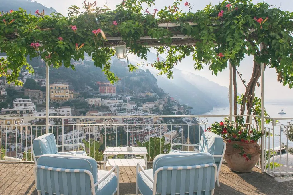 Terrace, Hotel Poseidon, Naples