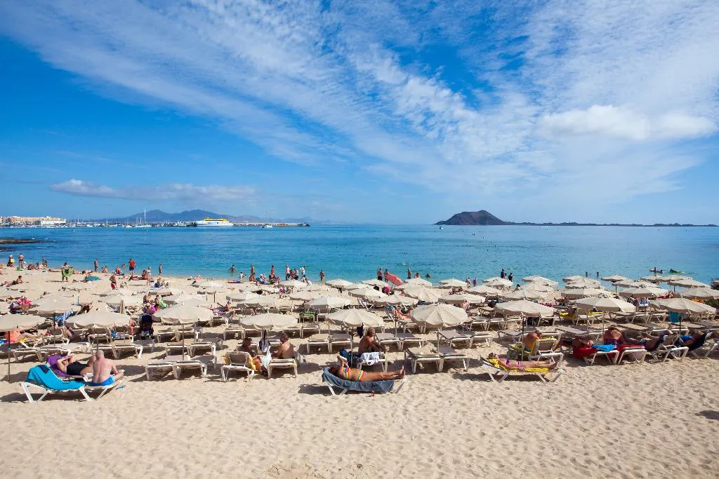 General view, Tao Caleta Playa, Fuerteventura