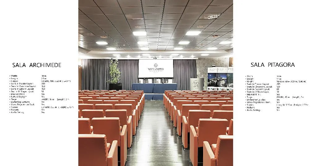 Conferences, Minareto, Catania