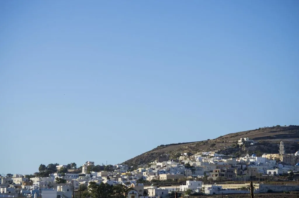 General view, Holiday Beach Resort, Santorini