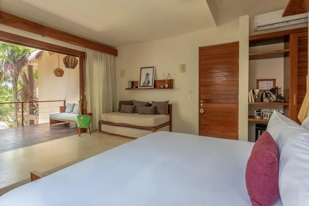 SUITE GARDEN VIEW KING BED Room, La Zebra Tulum, a Small Luxury Hotel, Cancun Area