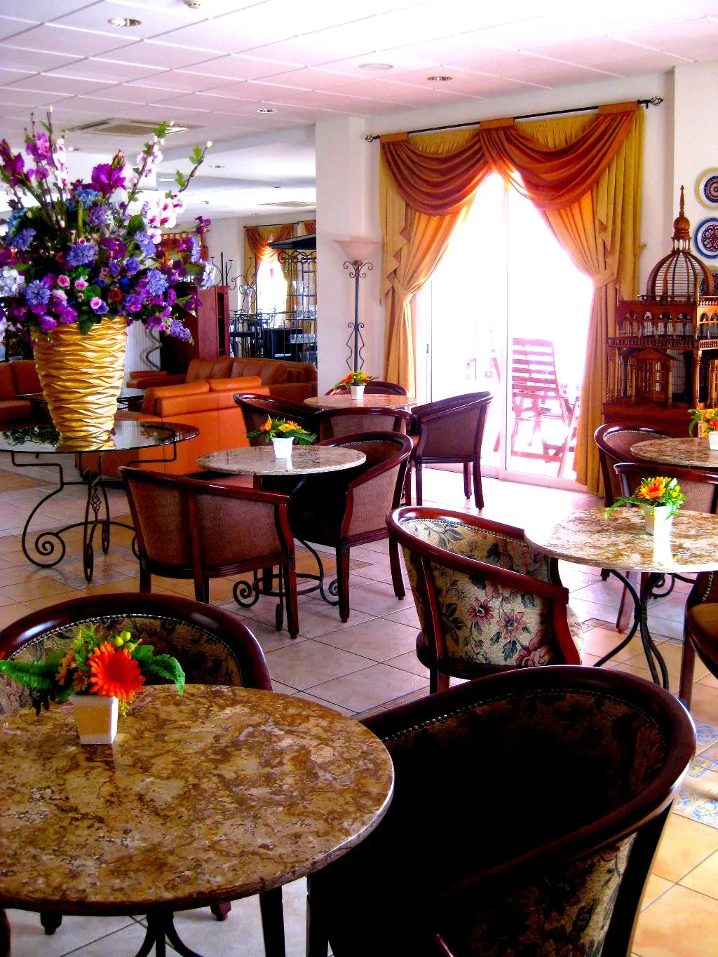 Lobby, Akamanthea Holiday Village, Cyprus