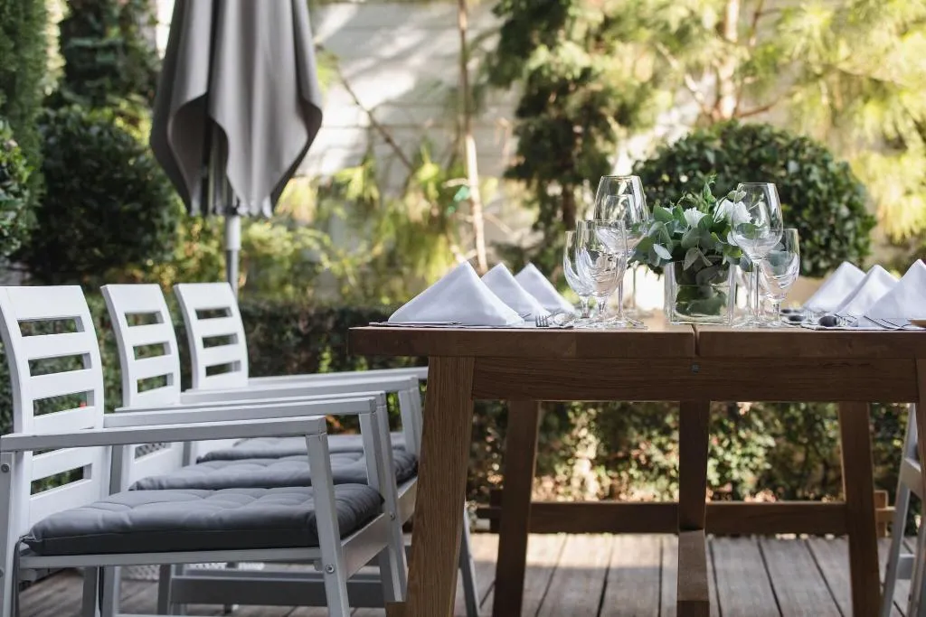 Terrace, Alasia Hotel, Cyprus