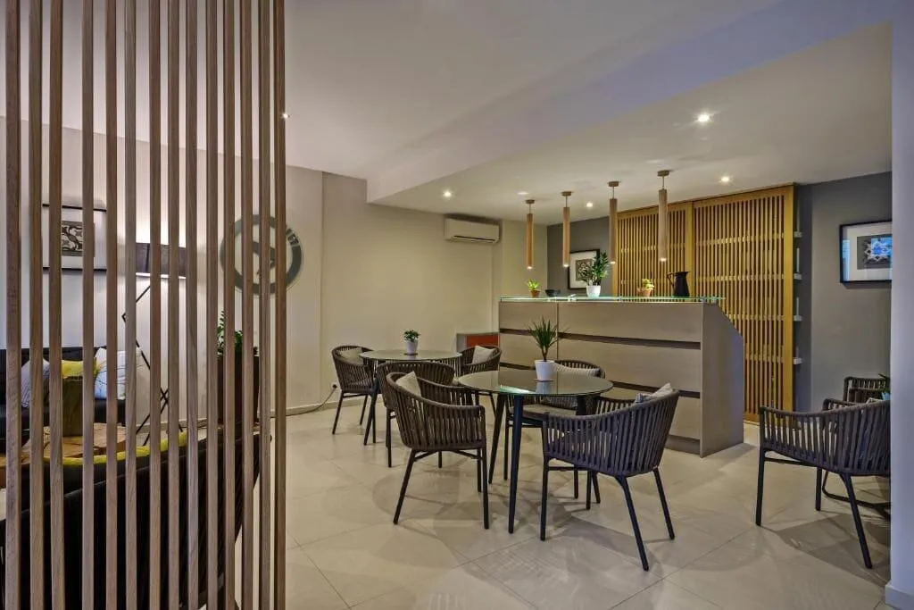 Lobby, Icarus Suite Apartments, Crete