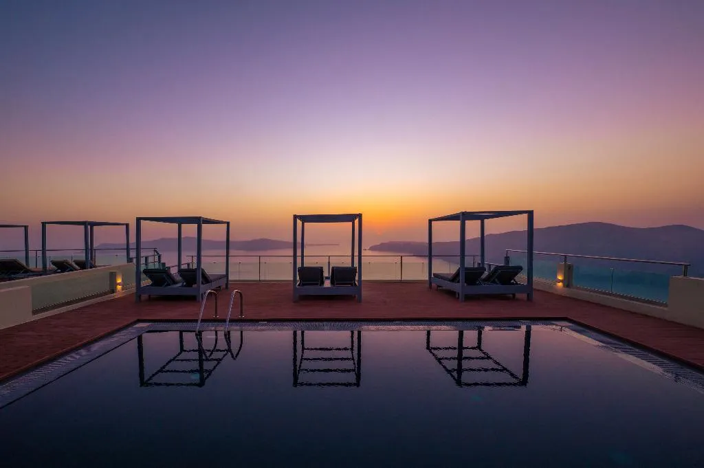 General view, Gizis Cliffside Suites, Santorini