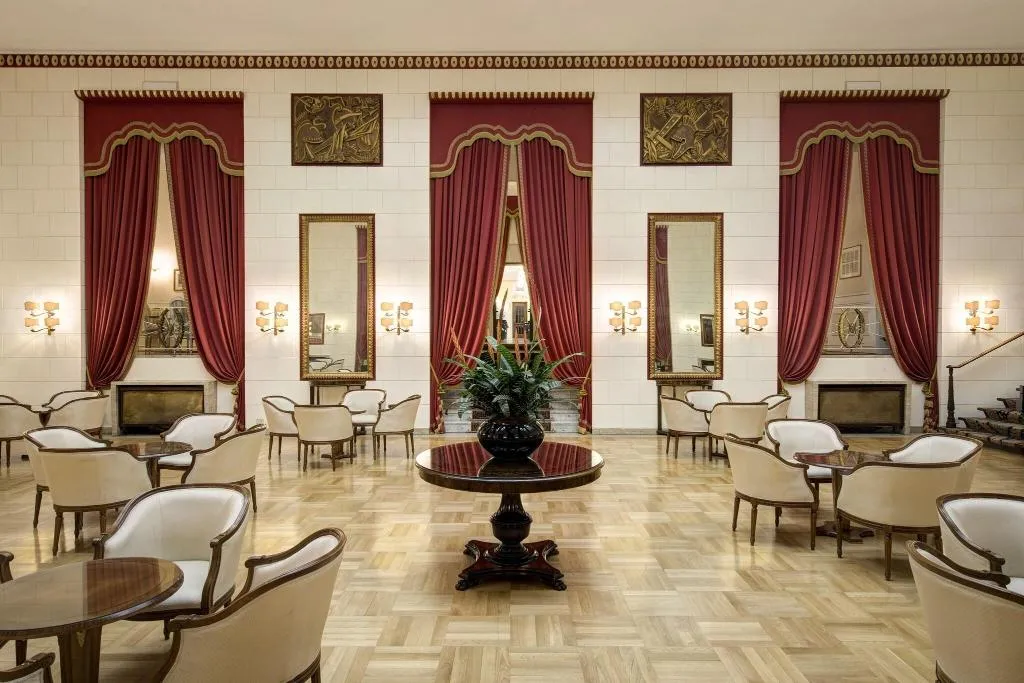Lobby, Hotel Quirinale, Rome