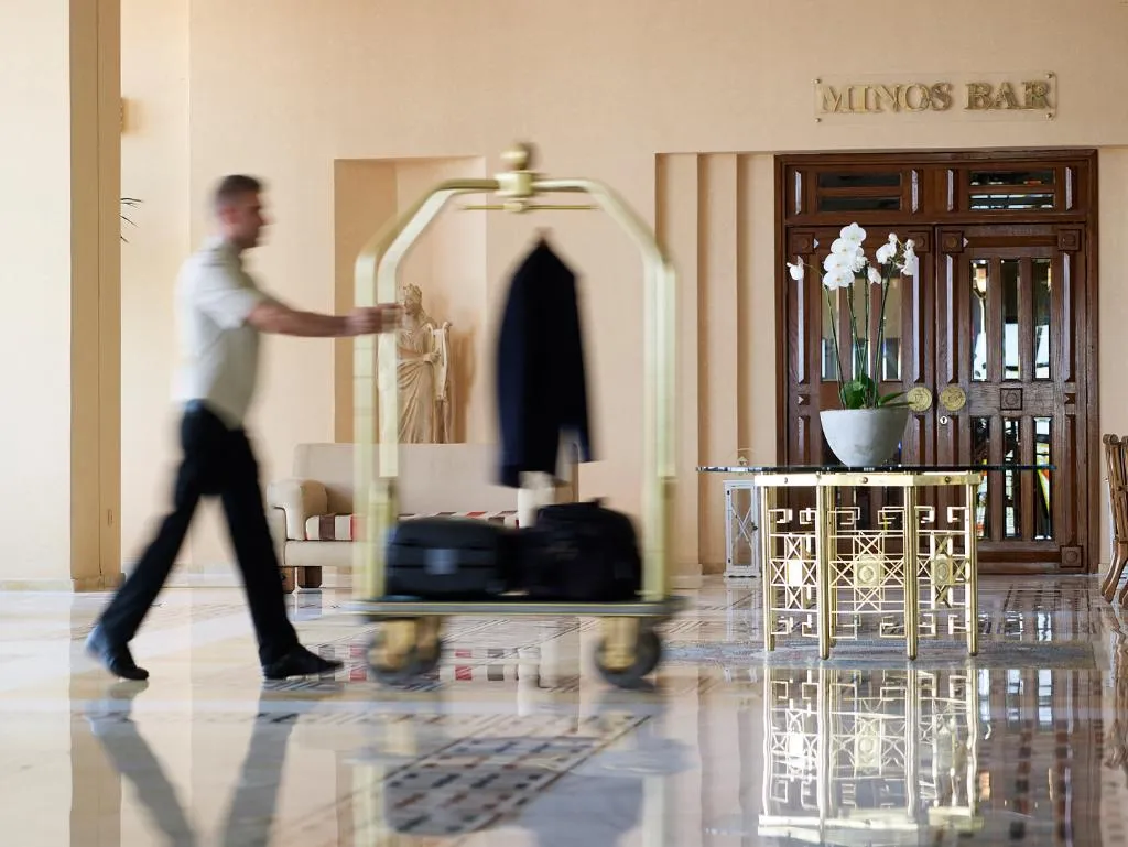 Lobby, Mitsis Royal Mare Thalasso and Spa Resort, Crete