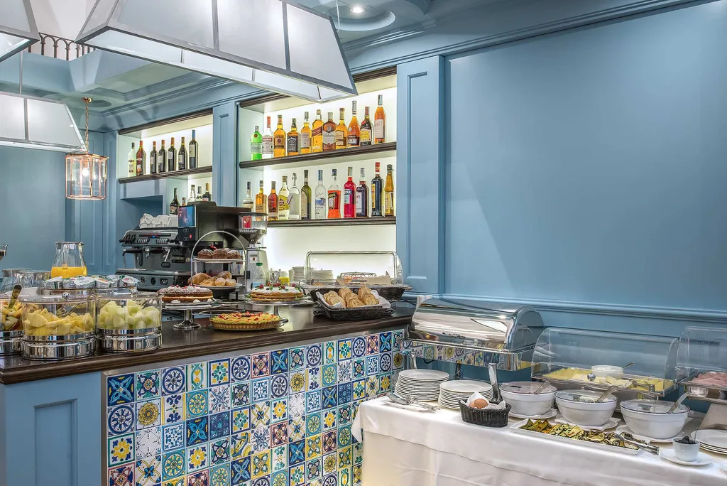 Restaurant, Martis Palace Hotel, Rome