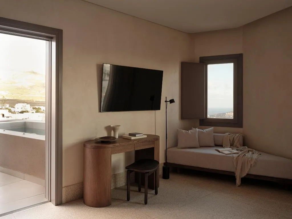 TRIPLE PREMIUM Room, Enarma Suites & Spa Wellness Retreat, Santorini