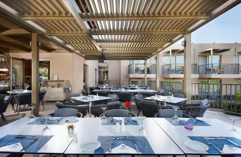 Restaurant, Giannoulis - Santa Marina Beach Hotel, Crete