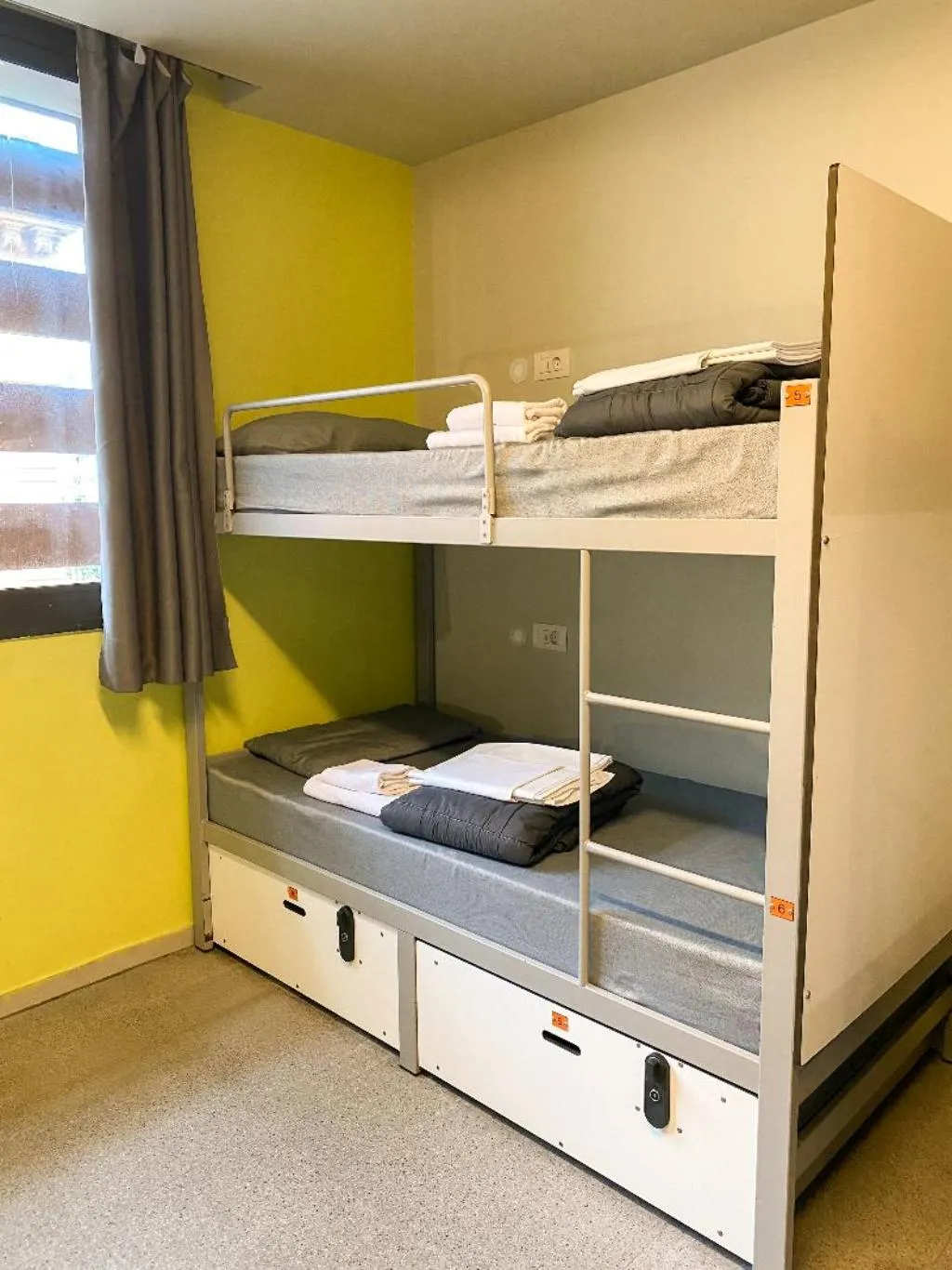 Bed in dormitory CAPACITY 9 Room, Youth Hostel Pere Tarres, Barcelona