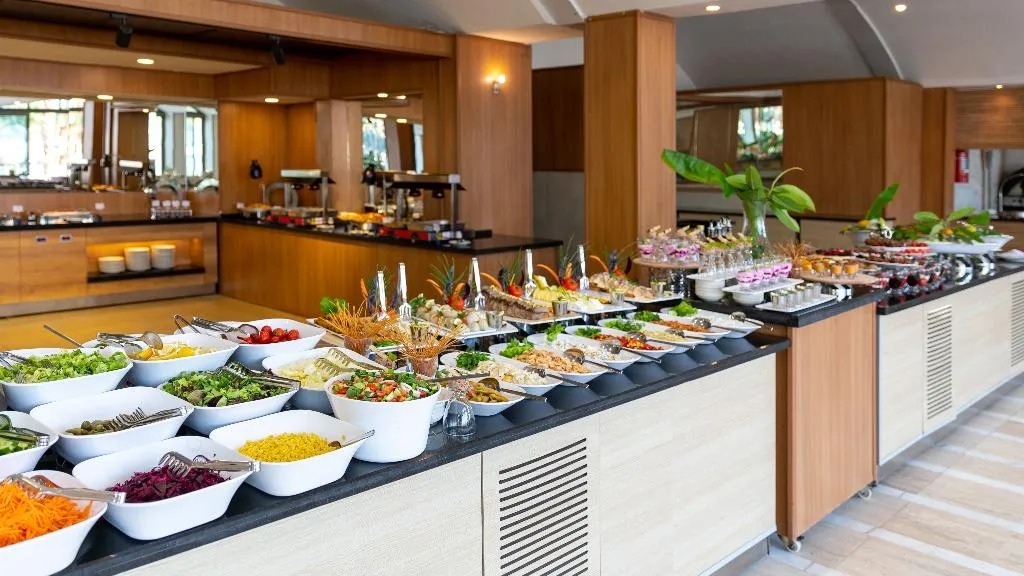 Restaurant, Faros Premium Beach Hotel, Dalaman