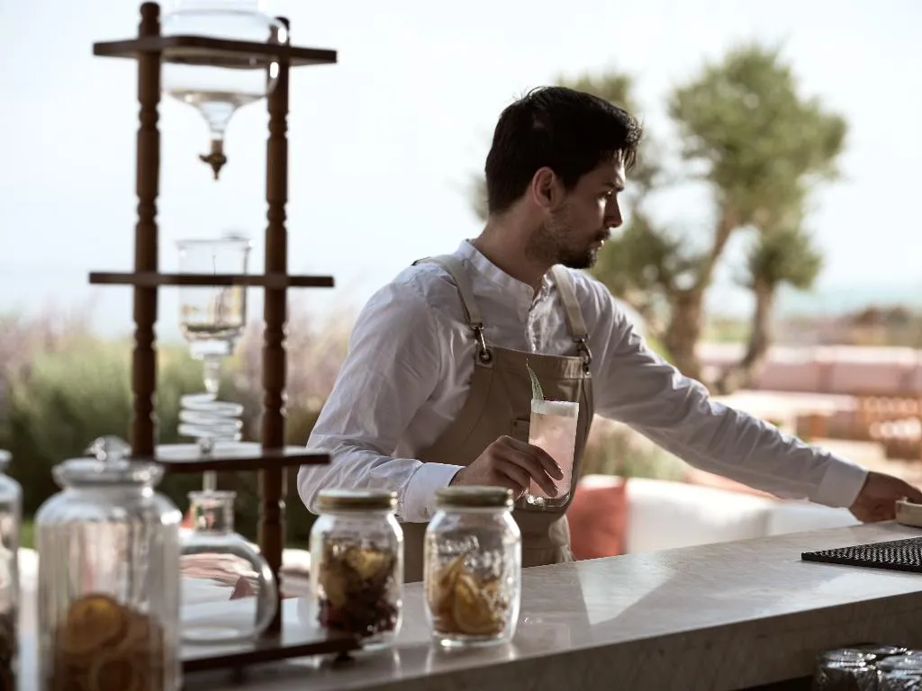 Bar, The Royal Senses Resort & Spa Crete, Curio Collect, Crete