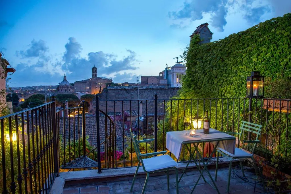 General view, The Inn At The Roman Forum, Rome
