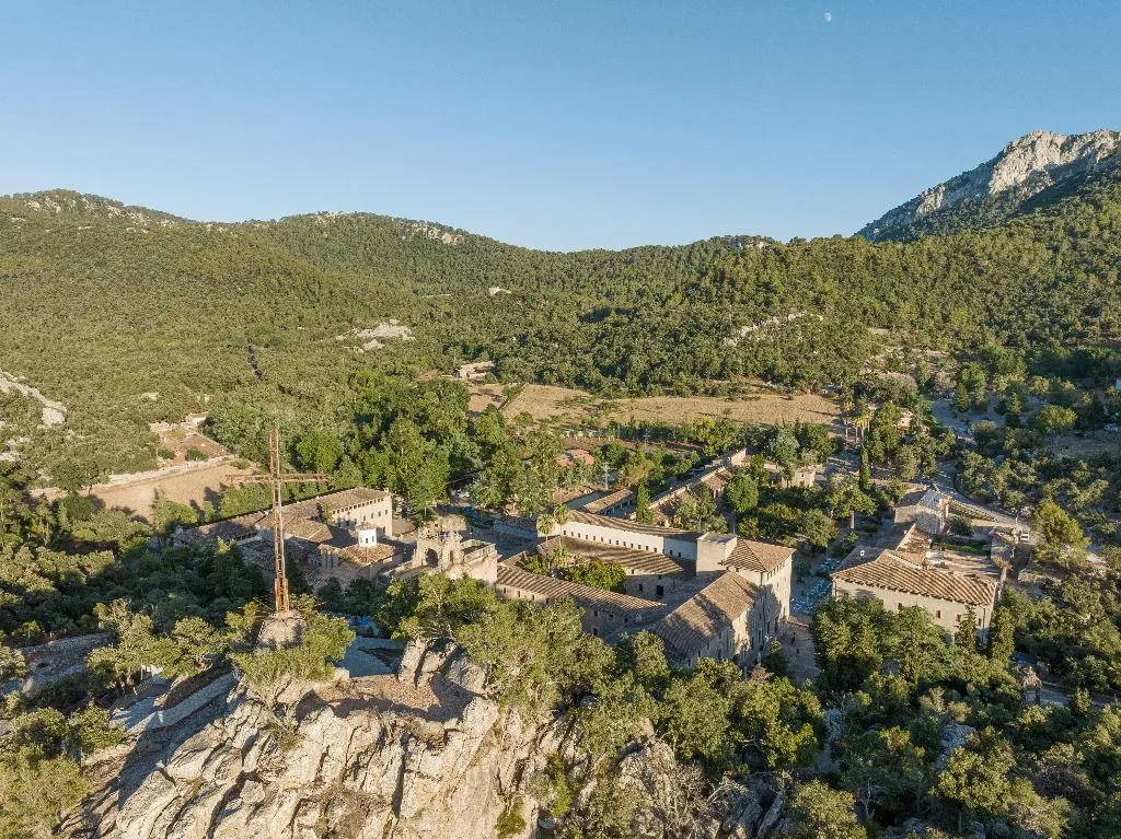 General view, Santuario de Lluc, Majorca