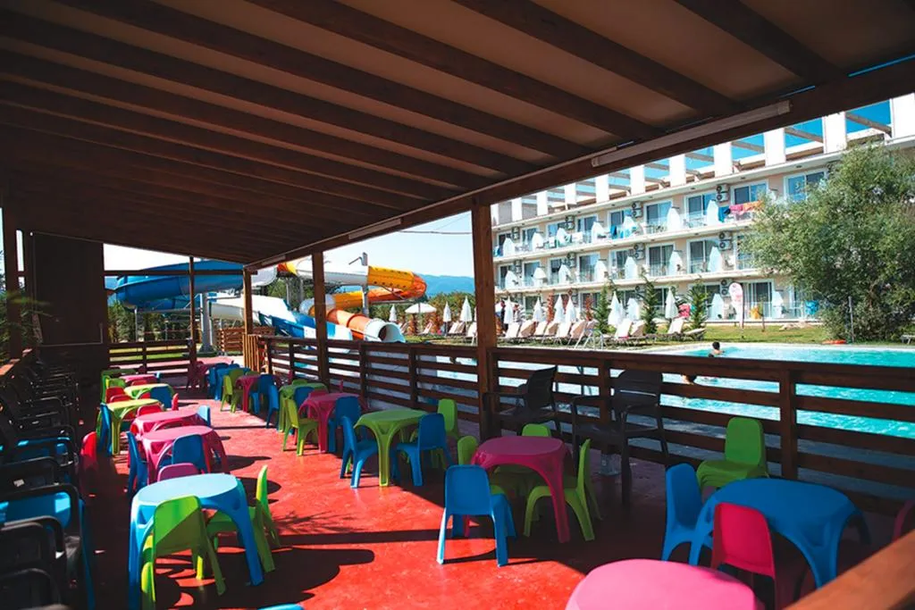 Restaurant, Angela Beach Hotel, Corfu