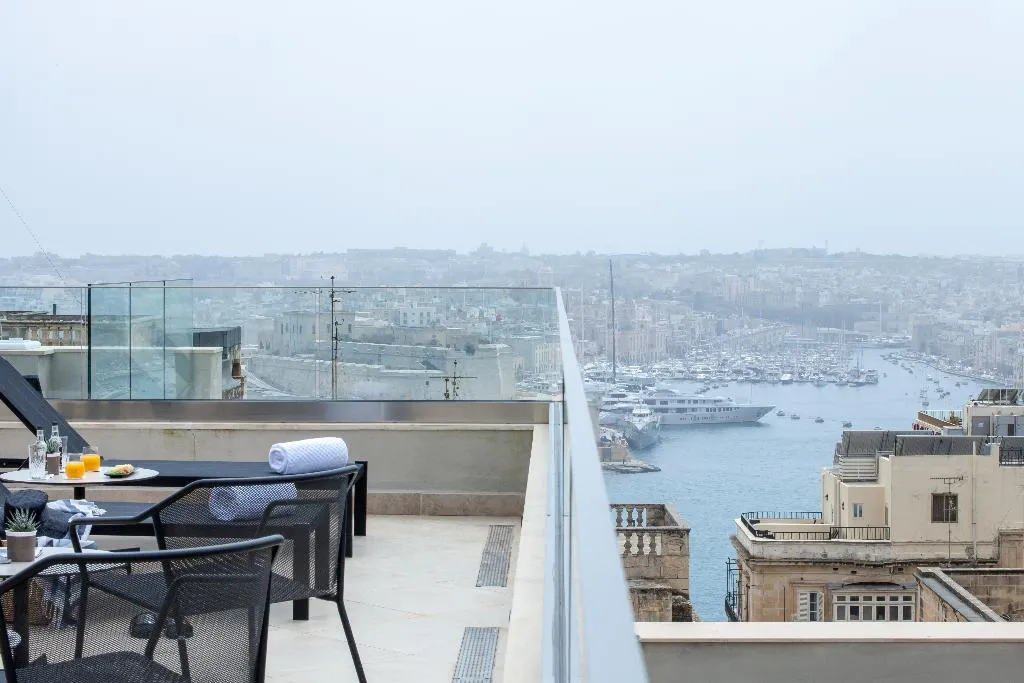 Terrace, The Cumberland, Malta