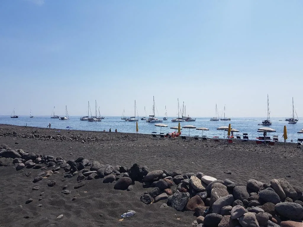 Beach, Hotel Ossidiana Stromboli, Palermo