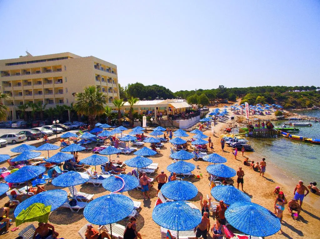 Beach, Tuntas Beach Hotel Altinkum, Bodrum