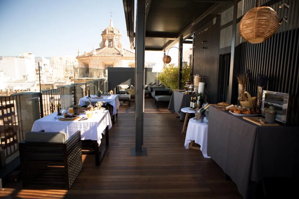 Terrace, Aire Hotel & Ancient Baths, Costa Almeria