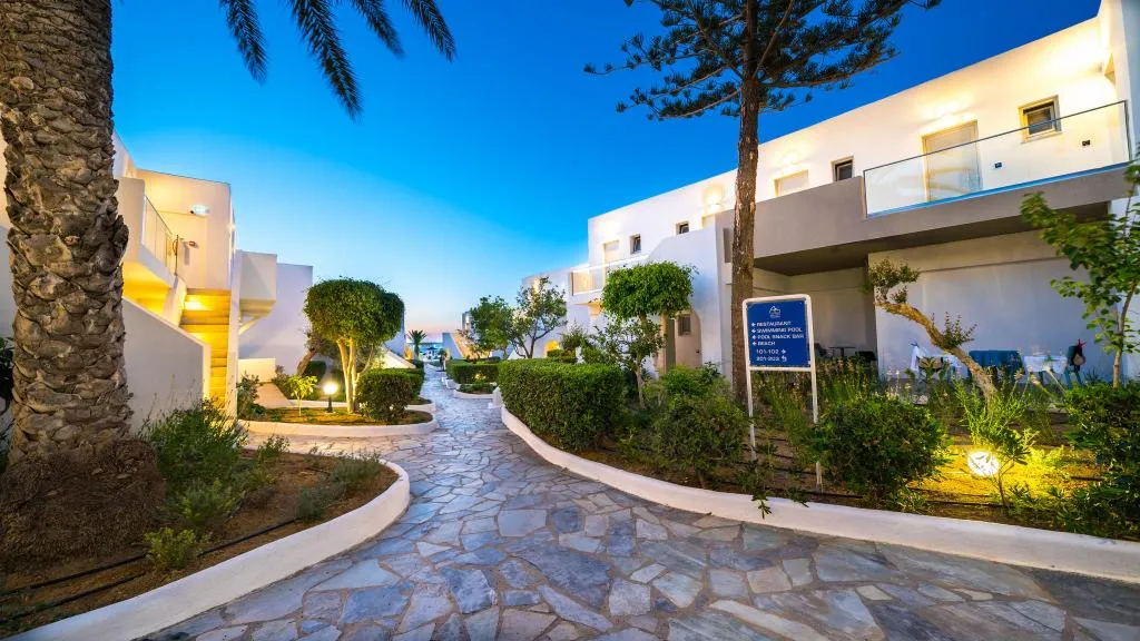 General view, Adele Beach, Crete