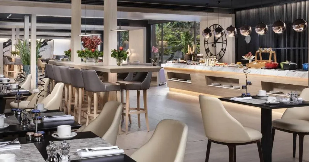 Restaurant, The Level At Hotel Melia Castilla, Madrid